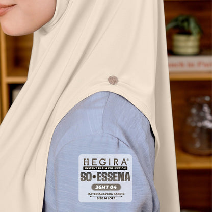 Hegira Hijab Inspired SO-Essena Instant Plain Collection (36HT)