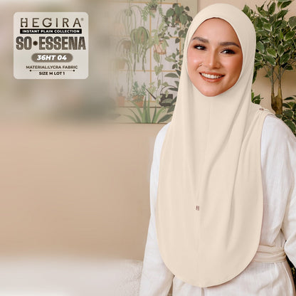 Hegira Hijab Inspired SO-Essena Instant Plain Collection (36HT)