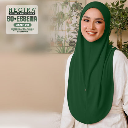 Hegira Hijab Inspired SO-Essena Instant Plain Collection (36HT)