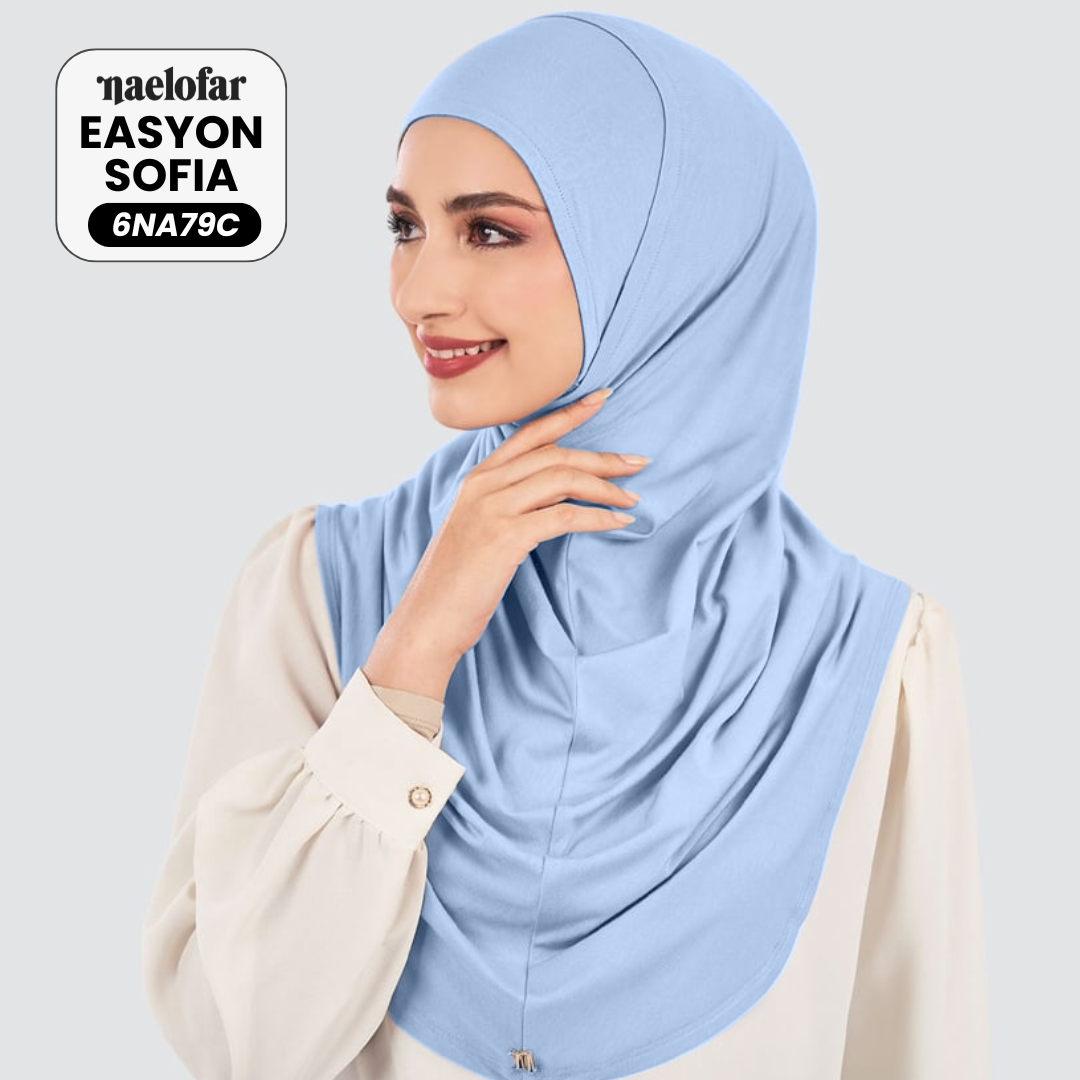 Naelofar Inspired Instant Easyon Sophia Cotton Lycra Collection (6NA)