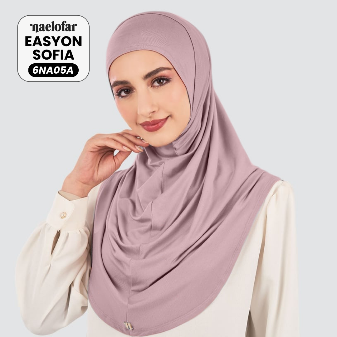 Naelofar Inspired Instant Easyon Sophia Cotton Lycra Collection (6NA)