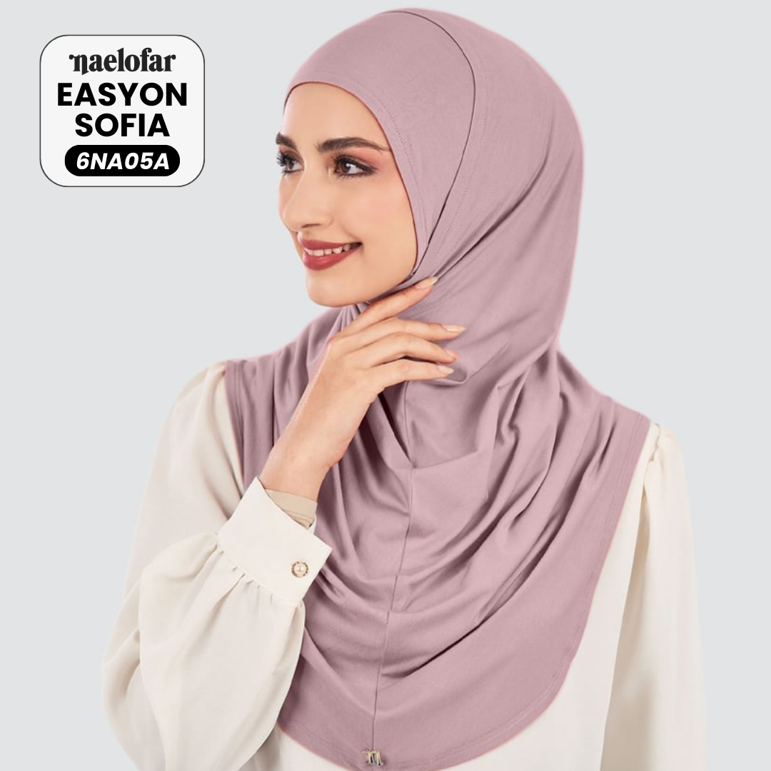 Naelofar Inspired Instant Easyon Sophia Cotton Lycra Collection (6NA)