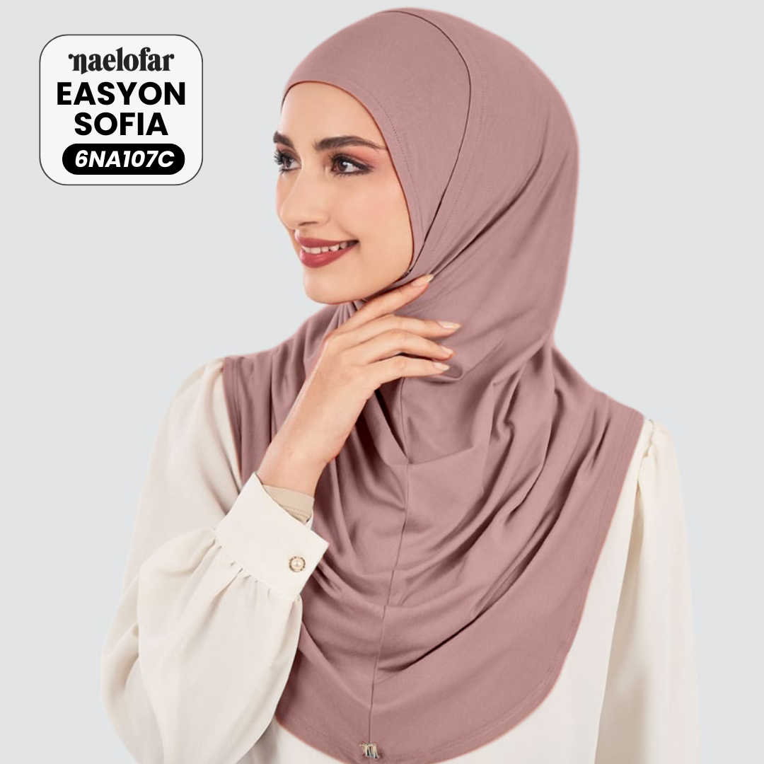 Naelofar Inspired Instant Easyon Sophia Cotton Lycra Collection (6NA)
