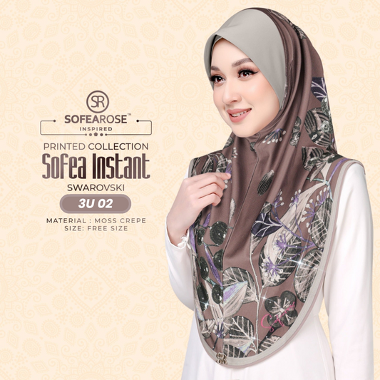 Sofearose Hijab Inspired Instant Sarung Crepe Collection (3U)
