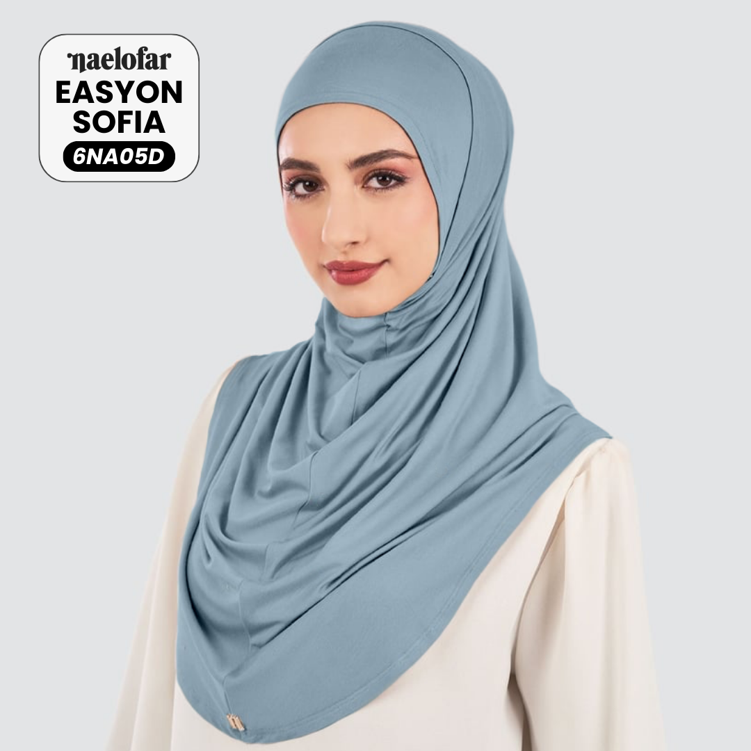 Naelofar Inspired Instant Easyon Sophia Cotton Lycra Collection (6NA)