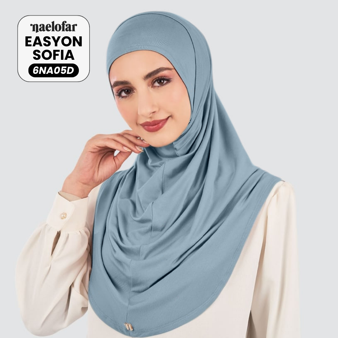 Naelofar Inspired Instant Easyon Sophia Cotton Lycra Collection (6NA)
