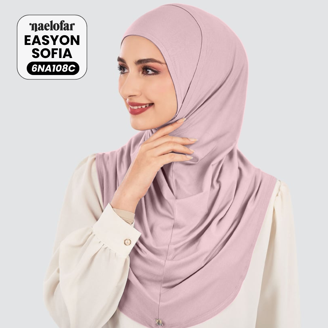 Naelofar Inspired Instant Easyon Sophia Cotton Lycra Collection (6NA)