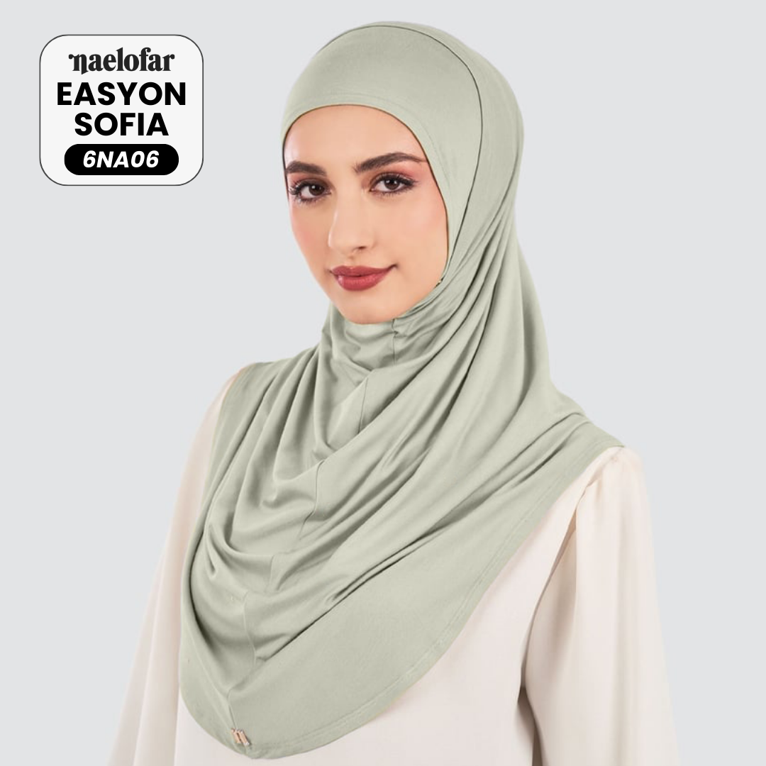 Naelofar Inspired Instant Easyon Sophia Cotton Lycra Collection (6NA)