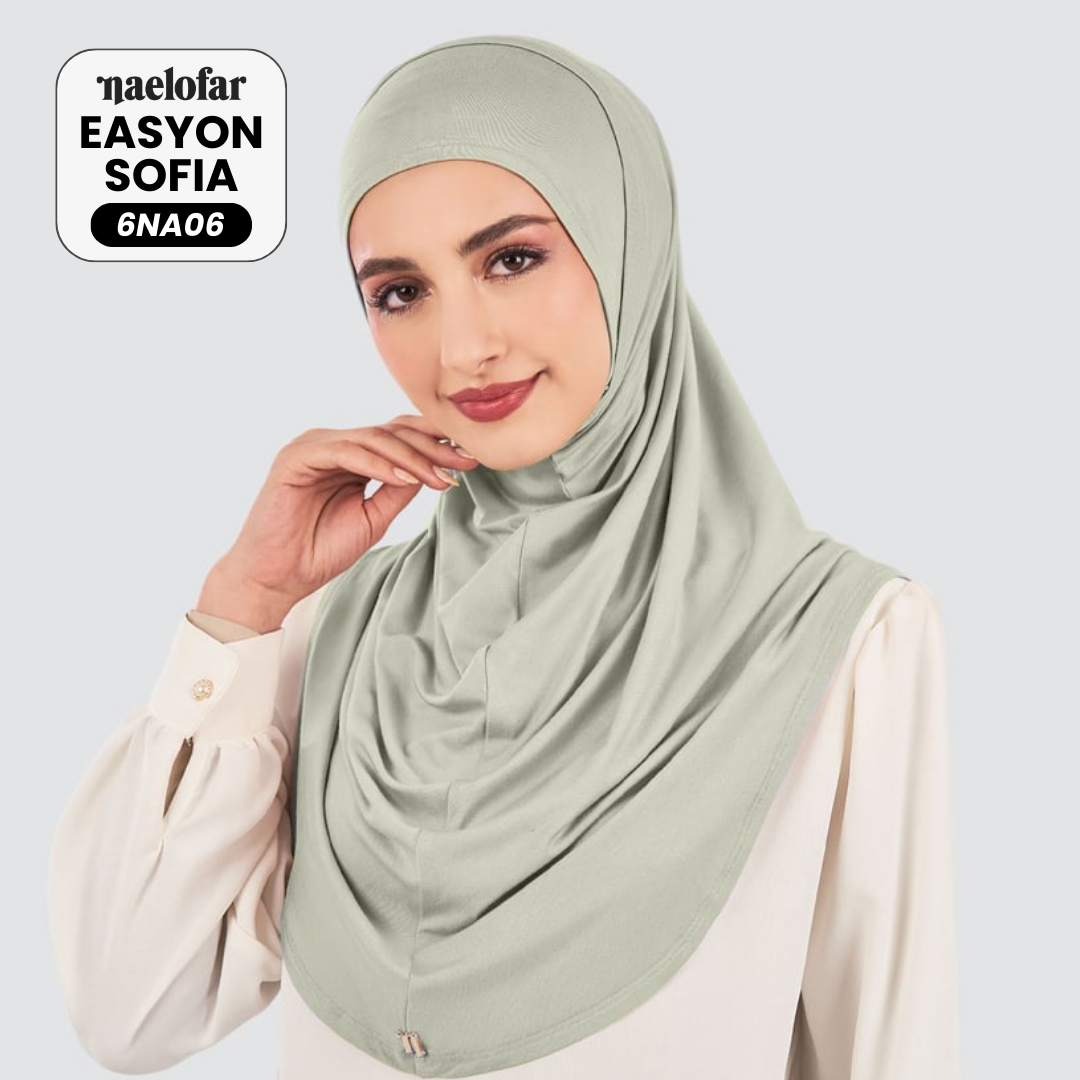 Naelofar Inspired Instant Easyon Sophia Cotton Lycra Collection (6NA)