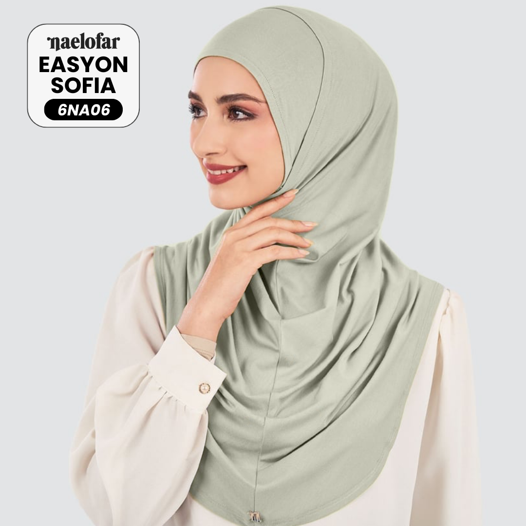Naelofar Inspired Instant Easyon Sophia Cotton Lycra Collection (6NA)
