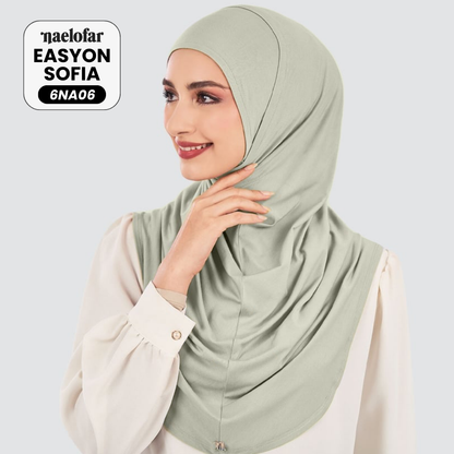 Naelofar Inspired Instant Easyon Sophia Cotton Lycra Collection (6NA)
