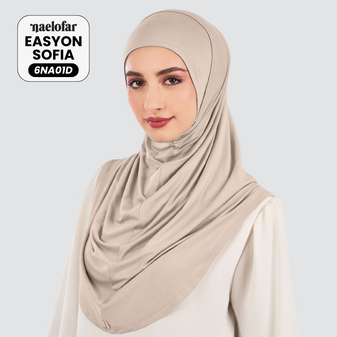Naelofar Inspired Instant Easyon Sophia Cotton Lycra Collection (6NA)
