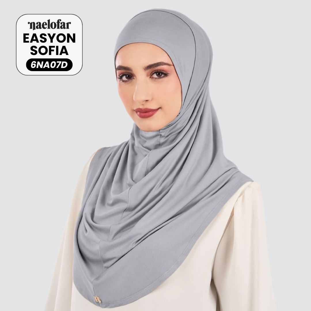 Naelofar Inspired Instant Easyon Sophia Cotton Lycra Collection (6NA)