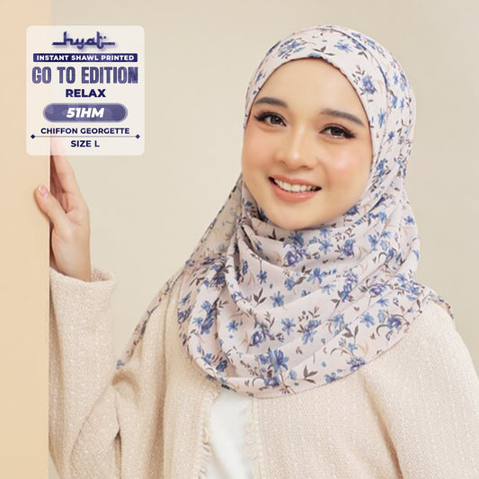 Hyat Inspired Instant Printed Go-To-Edition Relax (51HM - 51HX)