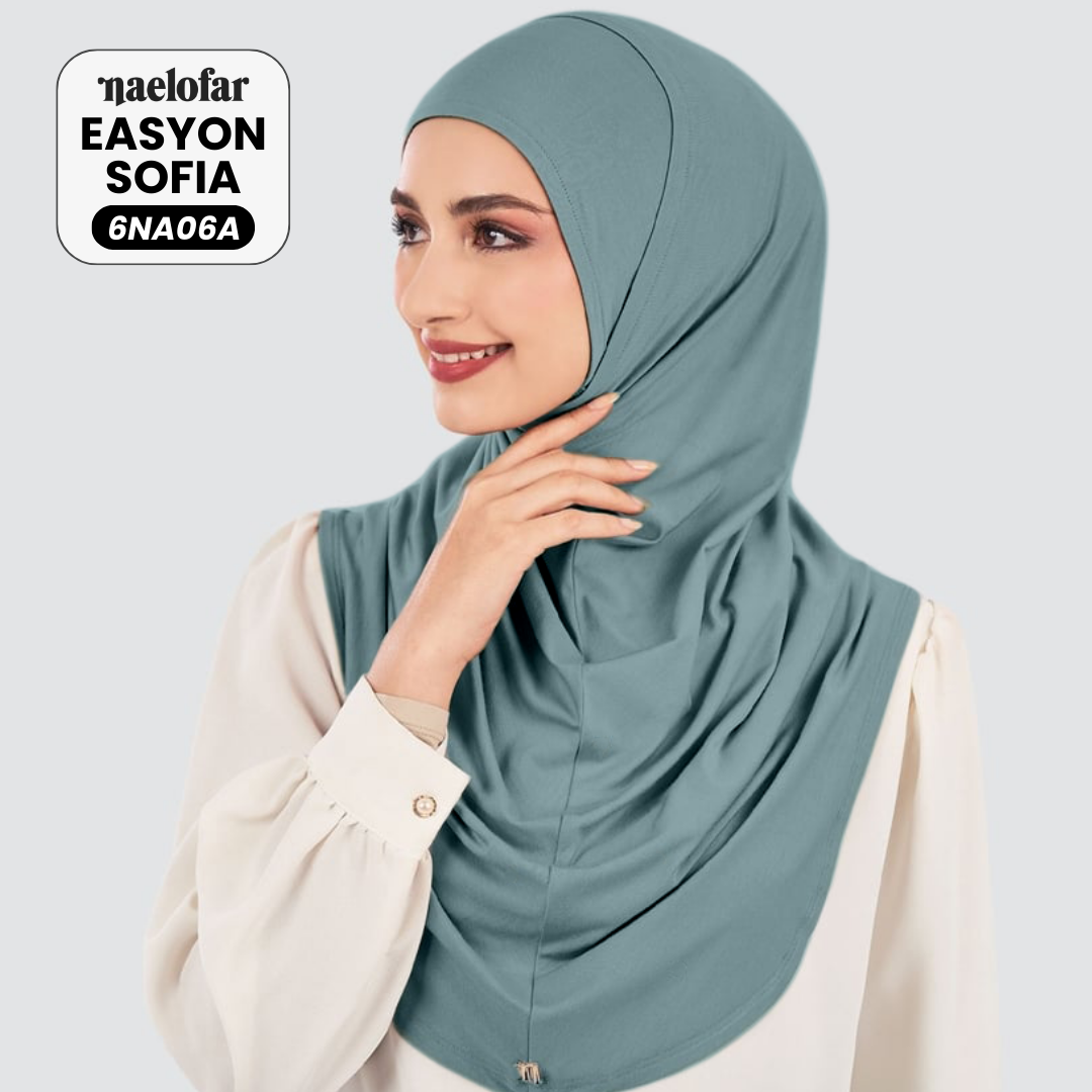 Naelofar Inspired Instant Easyon Sophia Cotton Lycra Collection (6NA)