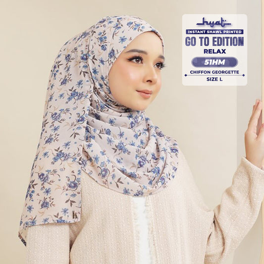 Hyat Inspired Instant Printed Go-To-Edition Relax (51HM - 51HX)