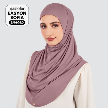 Naelofar Inspired Instant Easyon Sophia Cotton Lycra Collection (6NA)