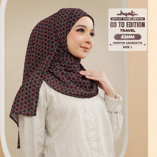 Hyat Inspired Instant Printed Go-To-Edition Travel (53HM - 53HX)