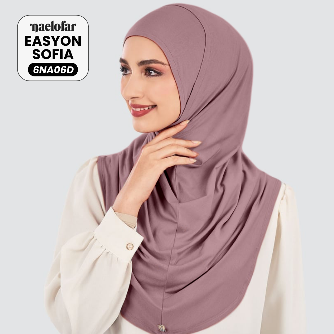 Naelofar Inspired Instant Easyon Sophia Cotton Lycra Collection (6NA)