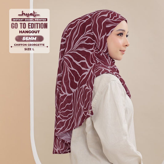 Hyat Inspired Instant Printed Go-To-Edition Hangout (56HM - 56HX)