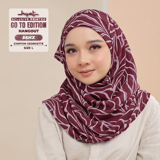 Hyat Inspired Instant Printed Go-To-Edition Hangout (56HM - 56HX)