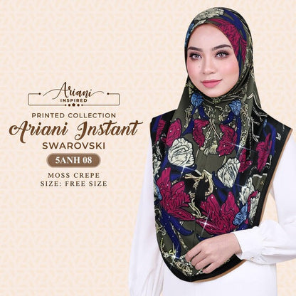 Ariani Instant Sarung Swarovski Printed Collection RM12