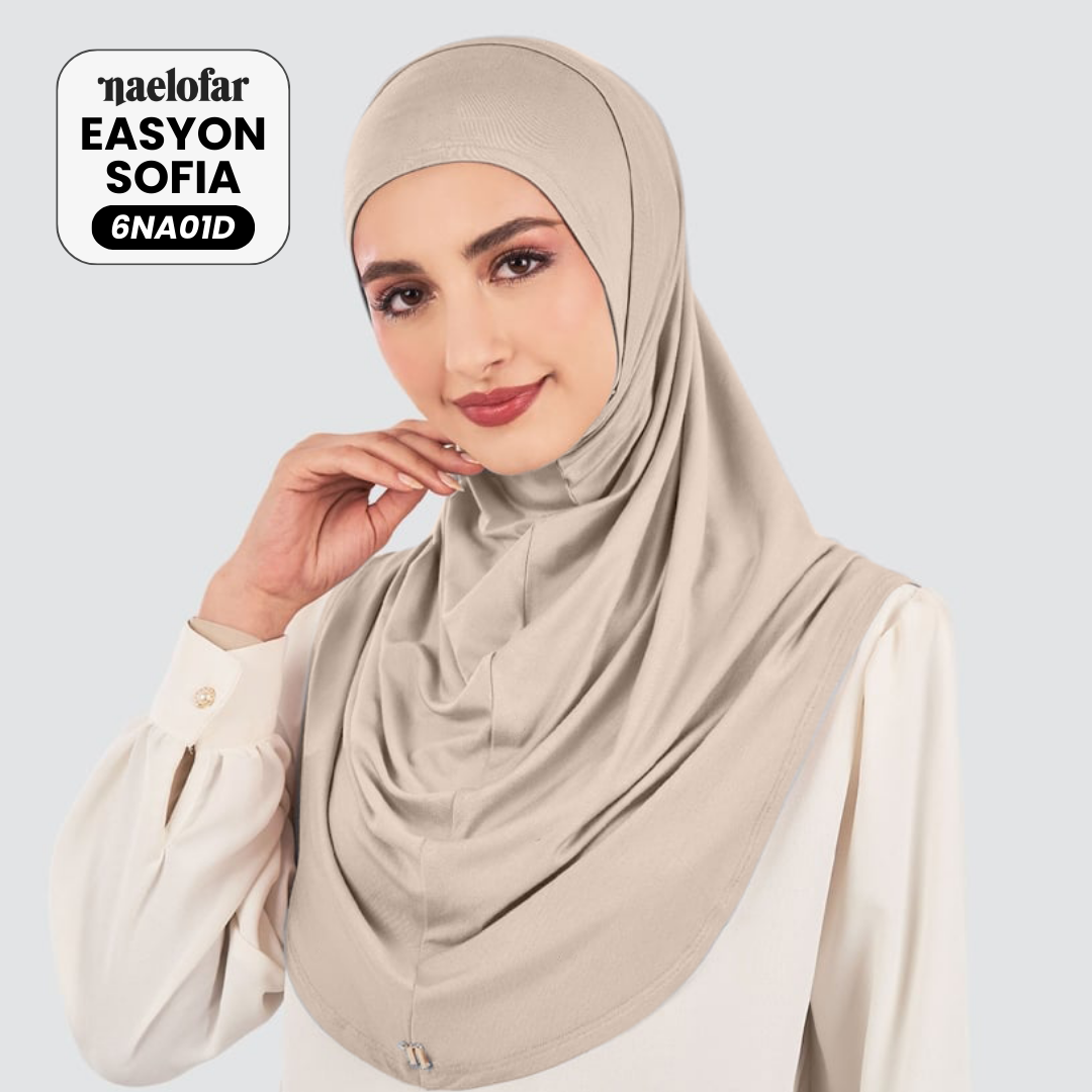 Naelofar Inspired Instant Easyon Sophia Cotton Lycra Collection (6NA)