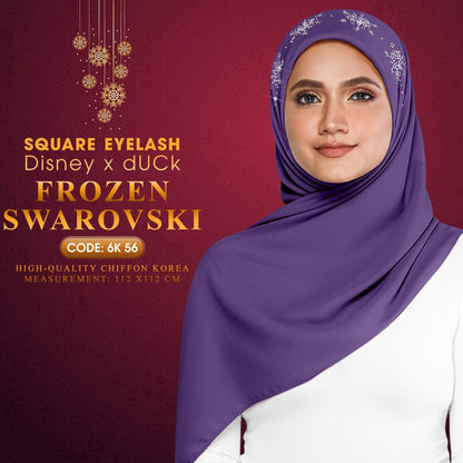 dUCk Swarovski Eyelash Square Collection RM14