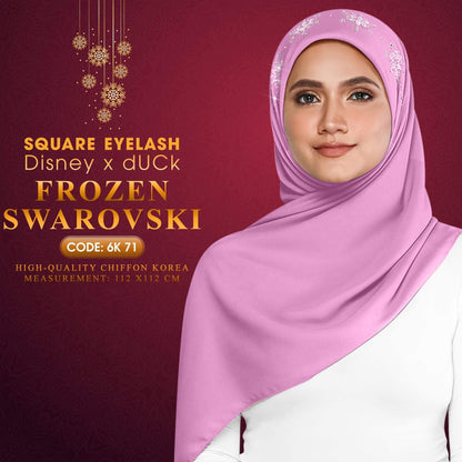 dUCk Swarovski Eyelash Square Collection RM14