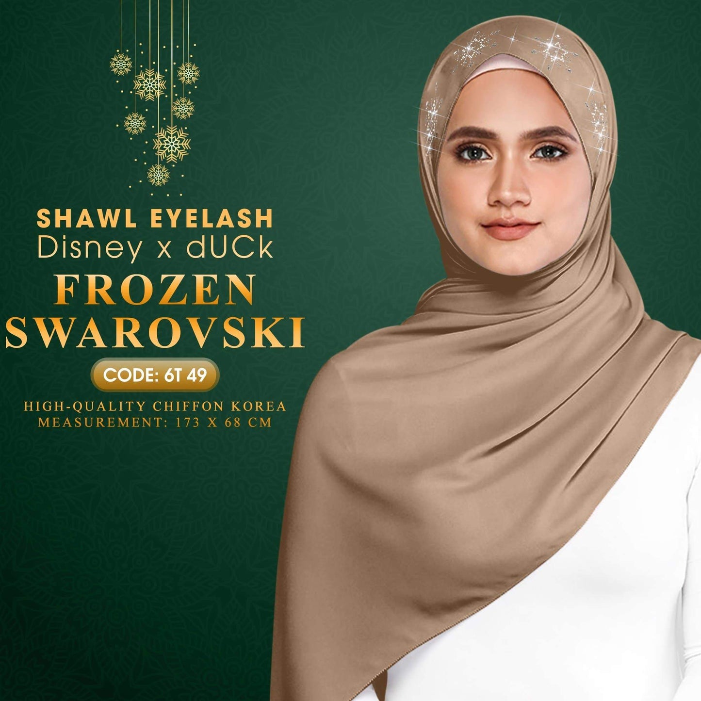 dUCk Swarovski Shawl Eyelash RM14