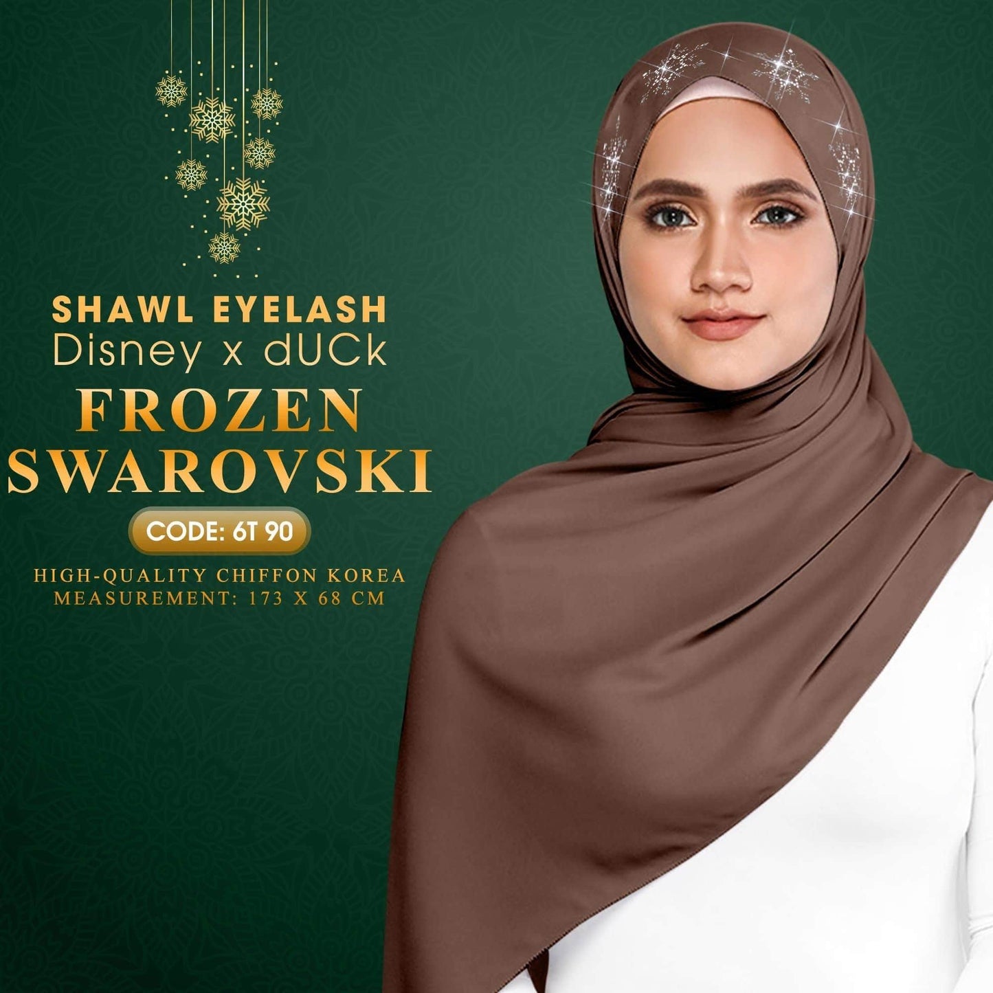 dUCk Swarovski Shawl Eyelash RM14