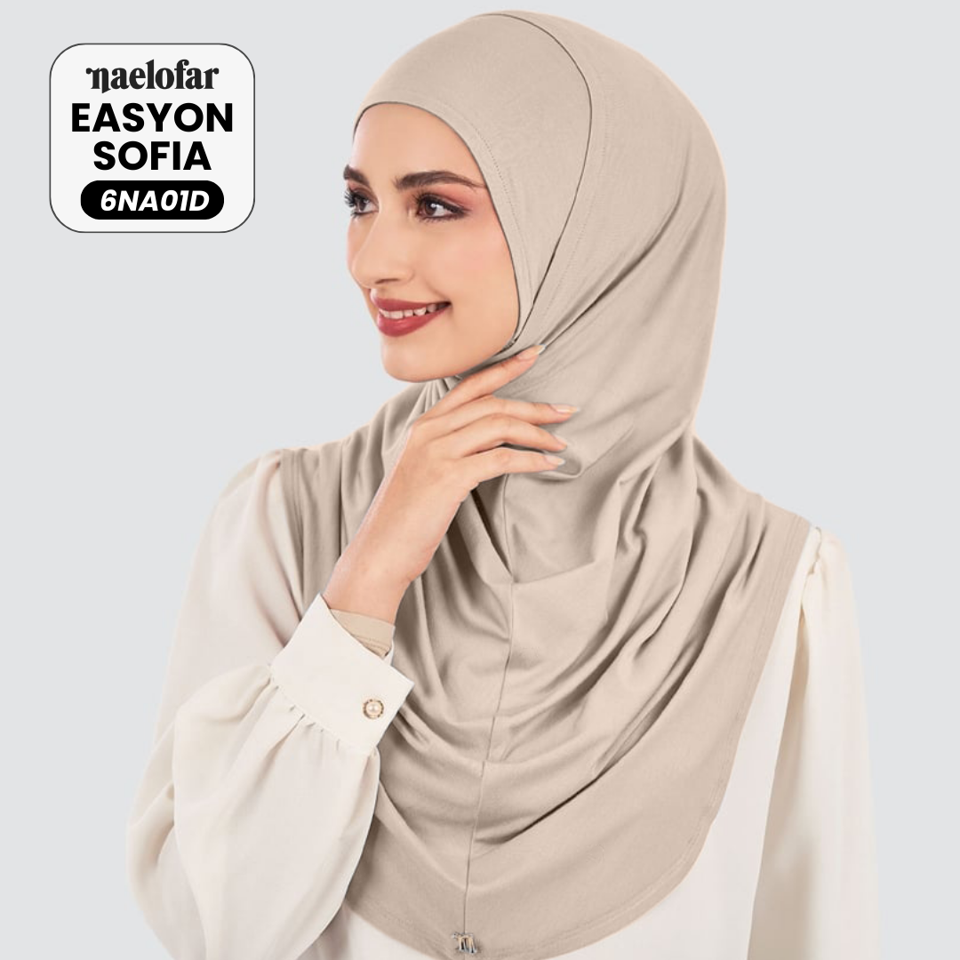 Naelofar Inspired Instant Easyon Sophia Cotton Lycra Collection (6NA)