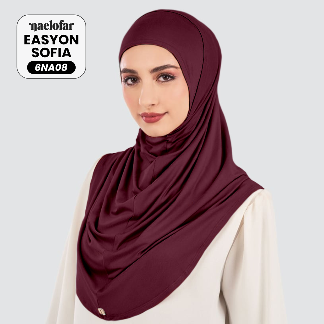 Naelofar Inspired Instant Easyon Sophia Cotton Lycra Collection (6NA)
