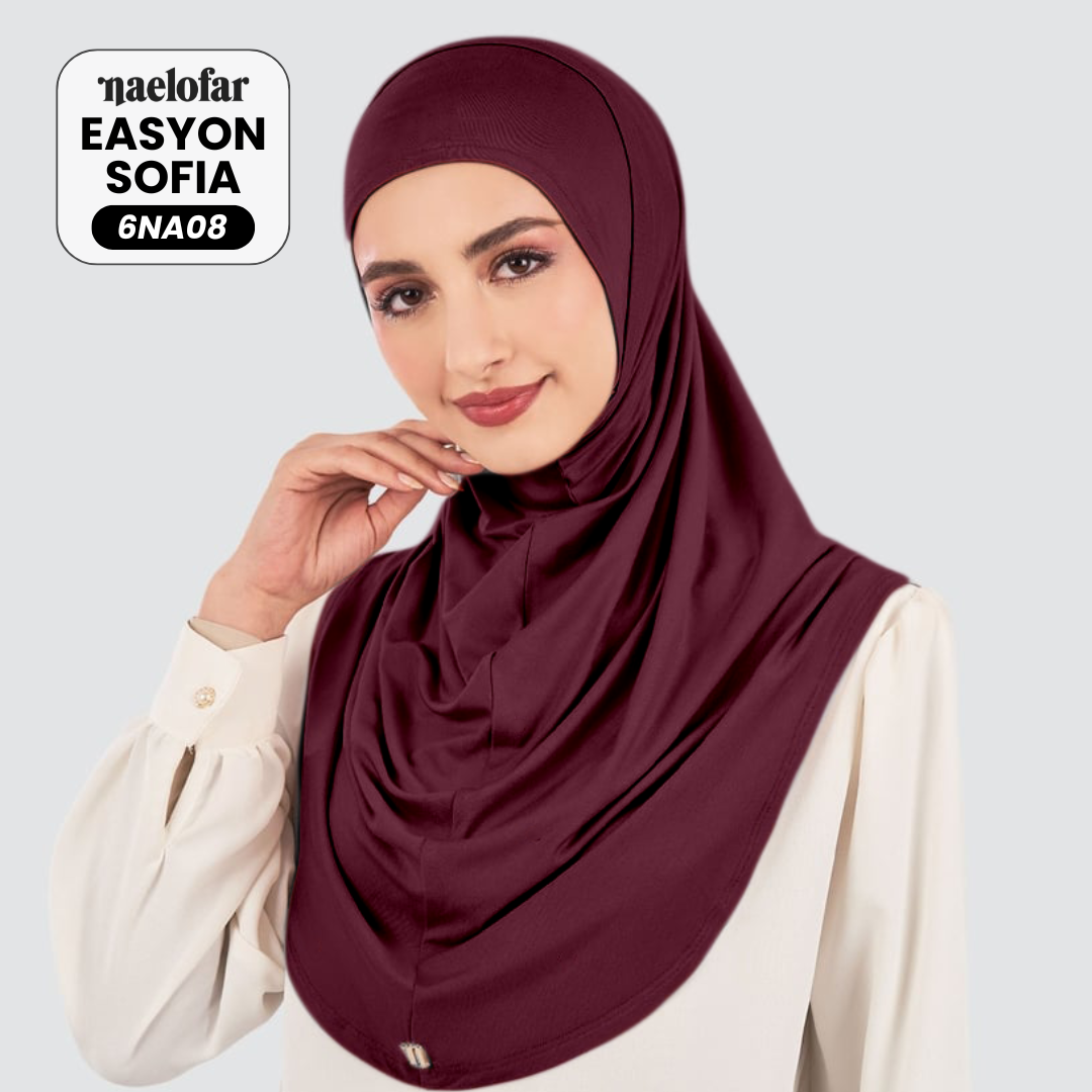 Naelofar Inspired Instant Easyon Sophia Cotton Lycra Collection (6NA)