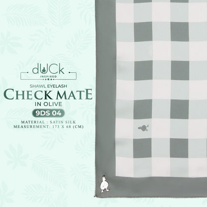 The Checkmate dUCk Shawl Eyelash Collection