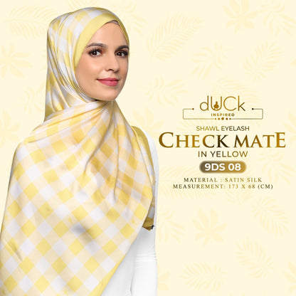 The Checkmate dUCk Shawl Eyelash Collection