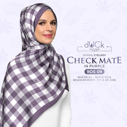 The Checkmate dUCk Shawl Eyelash Collection