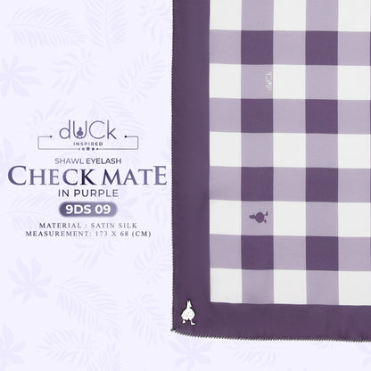 The Checkmate dUCk Shawl Eyelash Collection