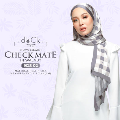 The Checkmate dUCk Shawl Eyelash Collection