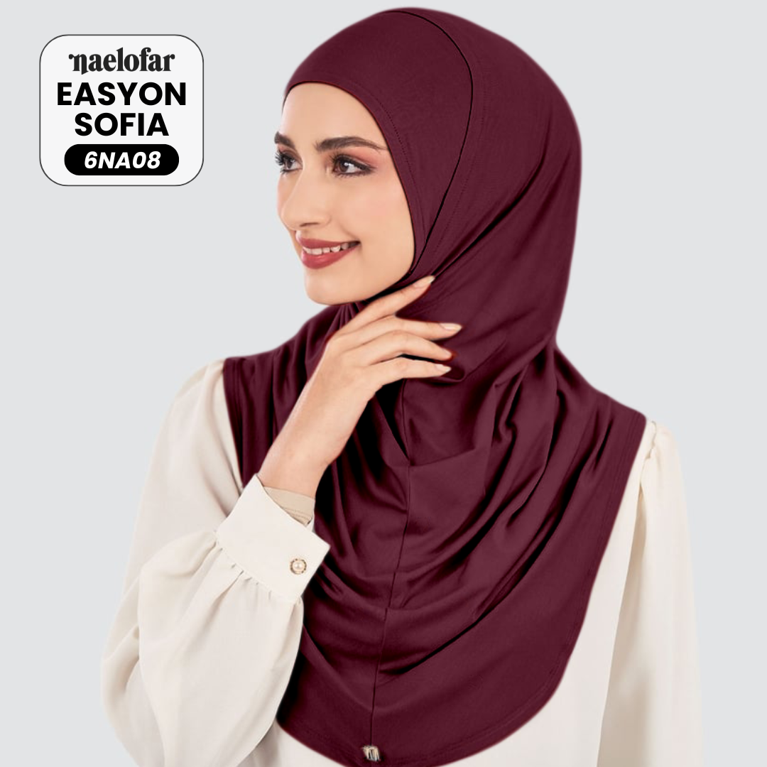 Naelofar Inspired Instant Easyon Sophia Cotton Lycra Collection (6NA)
