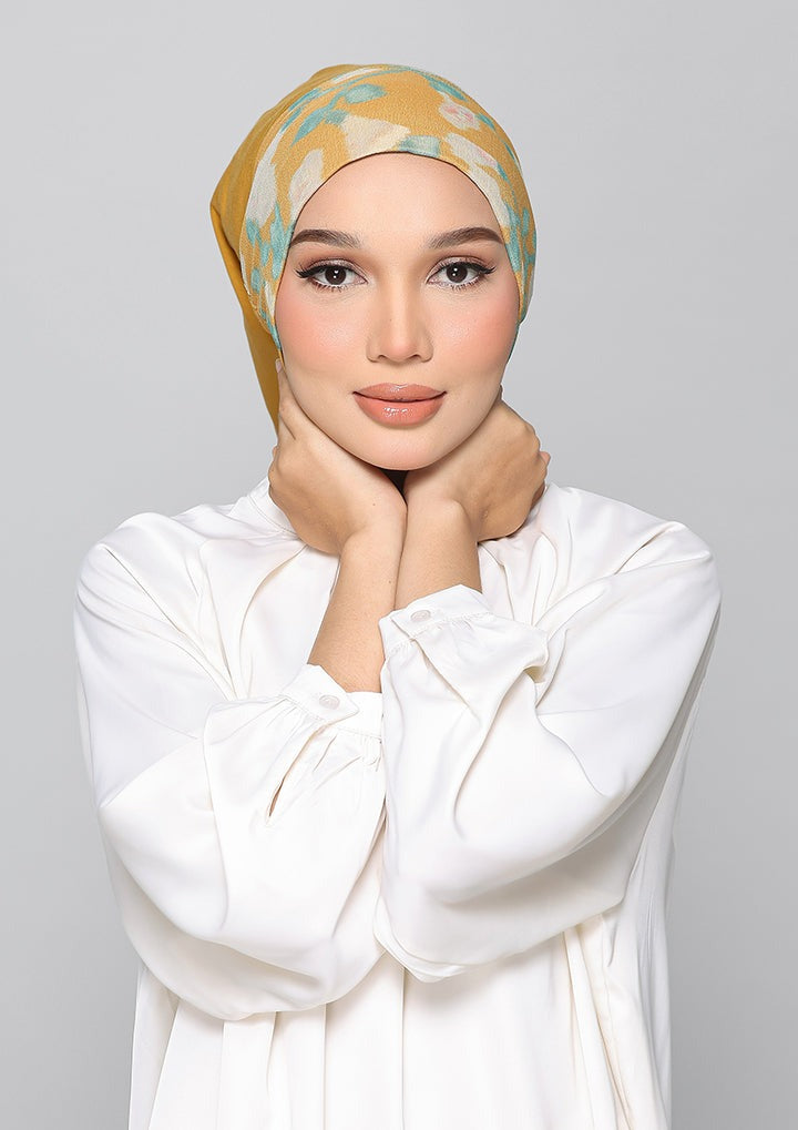 Bokitta Hijab Inspired Golden IkatFreestyle & Voila With Inner Collection