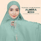 SARONY Telekung Sulam Diamond Almira Collection - Free Woven Bag RM29