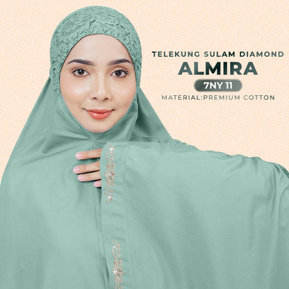 SARONY Telekung Sulam Diamond Almira Collection RM29