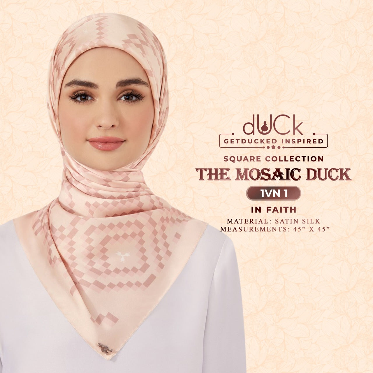 The Mosaic dUCk Inspired Square Collection