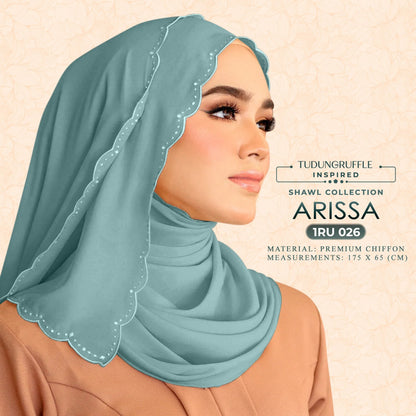 Tudung Ruffle ARISSA Shawl Collection