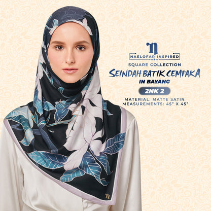 Naelofar Printed Seindah Batik Cempaka SQ Collection