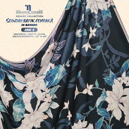 Naelofar Printed Seindah Batik Cempaka SQ Collection