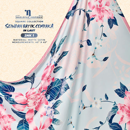 Naelofar Printed Seindah Batik Cempaka SQ Collection