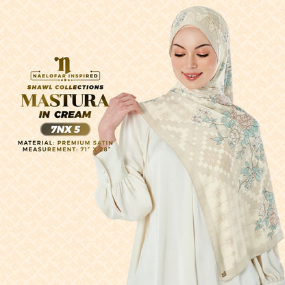 Naelofar Inspired Mastura Shawl Collection - 7NX