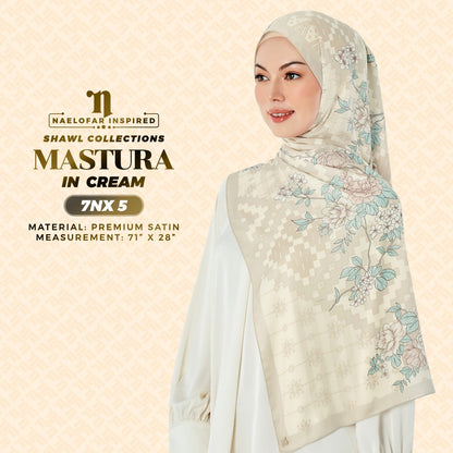 Naelofar Inspired Mastura Shawl Collection - 7NX